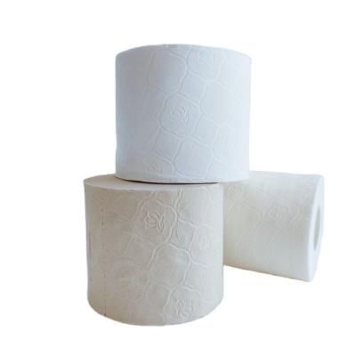 China Qingshan Factory Wholesae OEM Custom Bamboo Toilet Paper Bathroom Tissue Bamboo Design Soft Toilet Paper Bamboo Toilet Paper for sale