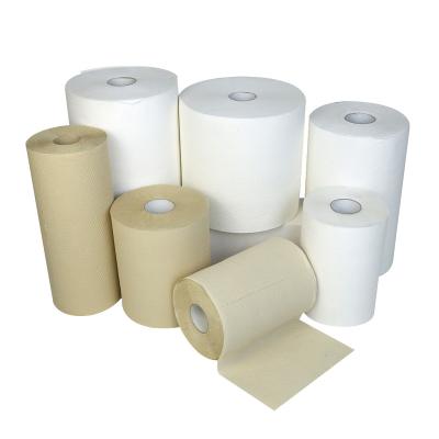 China Public Places Cheapest Tissue Paper Towel Rolls Tissue Papers Industrial Rolls for sale