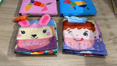 China Cloth book,children books,printing company,early letter book for sale