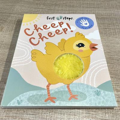 China Touch and feel book,Board book with glitter and flap,Lift Flap Books,Cards Flip Flap Book For Kids for sale