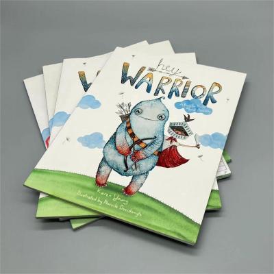 China Custom Colorful Saddle Stitching Softcover Story Book for Kid Children Printing Service for sale