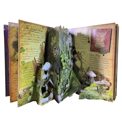 China Factory Price Custom Hardcover 3D Book Children/Kides Pop-up Book Printing Service, Kid Book Printing Services for sale