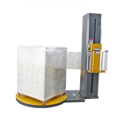 China Good product quality and price of Plastic Luggage Pallet Wrapping Machine Automatic Stretch Pre- Wrapping for sale