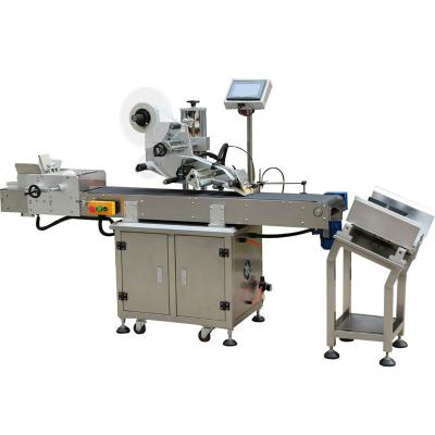 China Semi Automatic Beverage China Sticker Labeling Machine With Good After-sales Service for sale