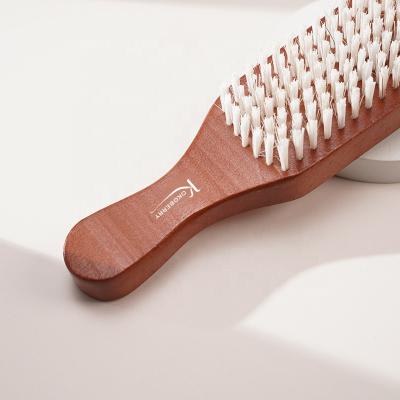 China Factory Wholesale Waterproof Medium Hard Plastic Beech Wood PP Hair Cleaning Brush for sale