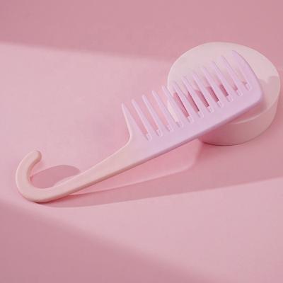 China For Home Use Custom Straightening Comb Set With Logo Hair Styling Brushes And Combs Wide Selection Afro Pink Comb Tooth Use For Women And Men for sale