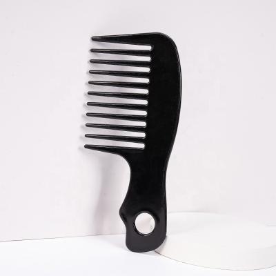 China For Home Use Simple Plastic Hair Styling Comb Wide Tooth Comb for sale