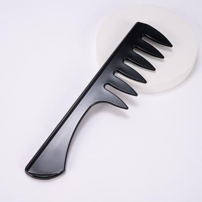 China Hot Sale Home Use PP Material Saw Afro Cut Wide Tooth Hair Comb For Men And Women for sale