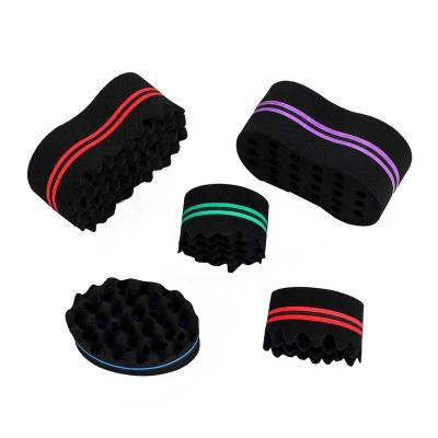 China For Home Use Custom Wave Shaped Sponges For Hair Sponge Twist Curl Sponge Hair Brush Tornado For Colored Men for sale