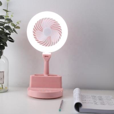 China Modern Ring Light For Living Stream Study Bedside Table Light With Battery for sale