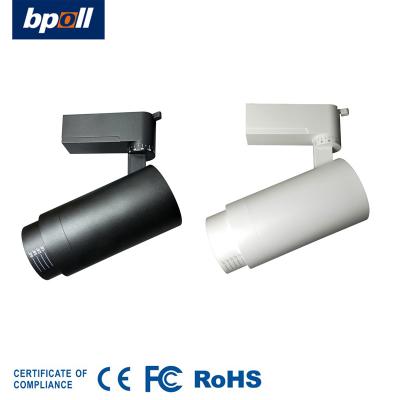 China Office / Mall Modern Hot Selling Price 10W 18W 30W Good Adjustable Cob Led Track Light Housing for sale