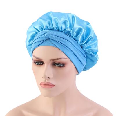 China Custom Moq Character Solid Color Fashion Cowls Low Satin Durags and Satin Hair Silk Cowls and Wraps for sale