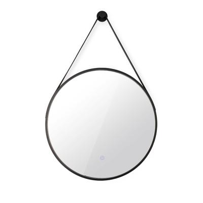 China New Style Bathroom Makeup Mirror Simplicity Fashion Illuminated Wall Mounted Framed Smart Mirror for sale