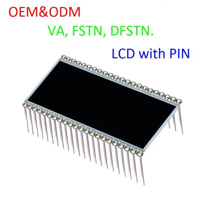 China VA/TN LCD display module 7 segment monochrome LCD display OEM ODM SG24064-2 for sale