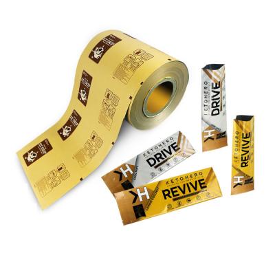 China Custom Printing Plastic Moisture Proof Foil Laminated Flexible Heat Sealable Food Packaging Materials Roll Stock Film For Auto Wrapping for sale