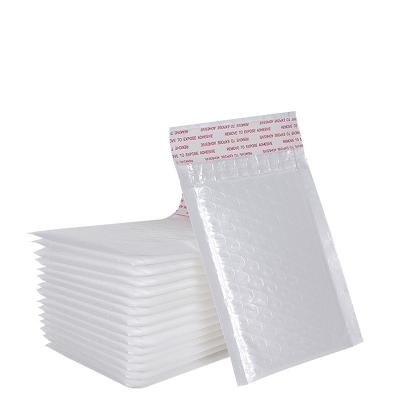 China Strong Adhesive / Shock-resistance / Size 20*28 Bubble Film Bubble Wrap Envelope Waterproof Matte White Waterproof Self-Sealing Gift Bag Waterproof Bubble Bag for sale