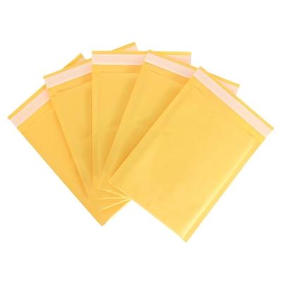 China Strong Adhesive/Shock-resistance/Waterproof Self-adhesive Kraft Paper Bubble Bag Self-adhesive Express Envelope Yellow Shipping Bubble Bags Size 20*30cm for sale