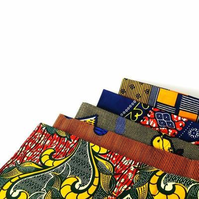 China 135gsm Real Wax Fabric African Wax Prints Water Resistant and for Fashionable Apparel for sale