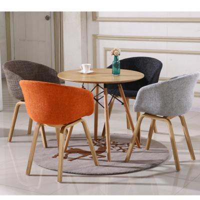 China Wholesale MDF Modern Design Dining Table Tops Round Furniture Home Dining Tables for sale