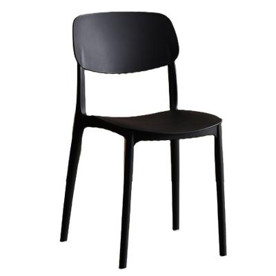 China New Design Ergonomic Design Stability Restaurant Plastic Vintage Cafe Industrial Dining Chair for sale