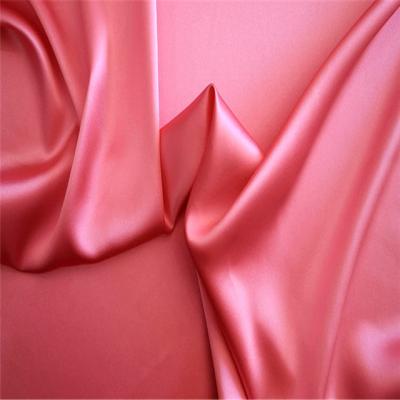 China Organic Hot Selling 114cm 100% Natural Pure Silk Charmeuse Heavy Satin Fabric for  Dress for sale