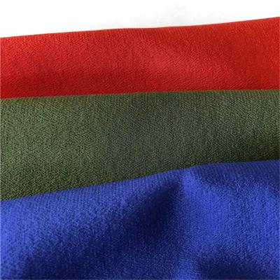 China Organic Factory Direct Supply 6A Grade Plain Dyed Color Pure 100% Silk Crepe De Chine Fabric for Lady Clothes for sale