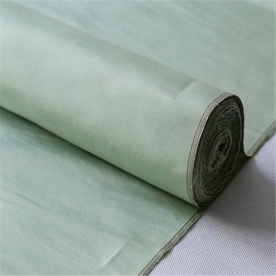 China Organic Wholesale Factory Plain Color Dupion 100% Pure Silk Dupioni Fabric for Mermaid Dress for sale