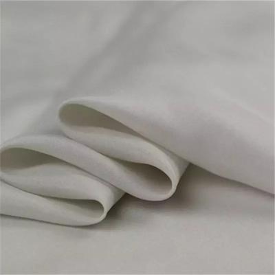 China Organic Manufacturer Wholesale 8m/m 114cm Pure Solid Color 100% Silk Habotai Fabric for Garment Lining for sale