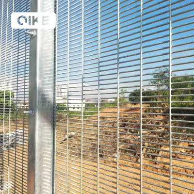 China Easily Assembled clearvu fence high security 358 anti climb fence no climb fence panels clearview for sale