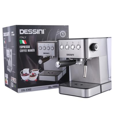 China Household DESSINI Factory Price Automatic Professional Espresso Maker Electric Coffee Maker Machine for sale