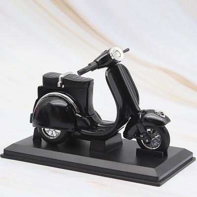 China Inflatable Lighter Gas Battery Car Motorcycle Desktop Model Open Flame Lighter for sale