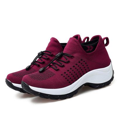 China Fashion Trend Amazon Hot Selling New Design Breathable Casual Running Shoes Women Sports Casual Shoes for sale