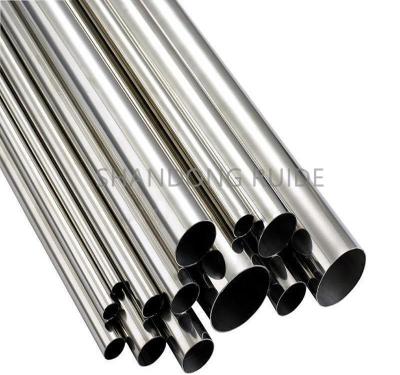 China Architecture round stainless steel pipe ASTM A270 A554 SS304 316L 316 310S 440 1.4301 321 904L 201 SS seamless tube for sale