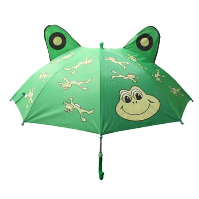 China Manual Open Creative cute cartoon kids umbrella New Design 2023 reflective long handle Children's umbrella custom logo for sale