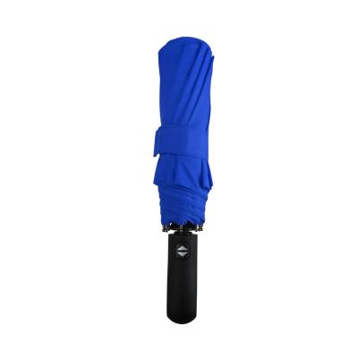 China Auto-open Hot selling New 2022 Umbrella Red Blue Black Fancy Color customer logo printing black pongee automatic 3 fold umbrellas for sale