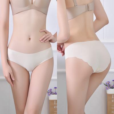 China QUICK DRY Sexy Laser Cut Seamless Briefs Traceless Panties Briefs Best Women Invisible One Piece Shorts for sale