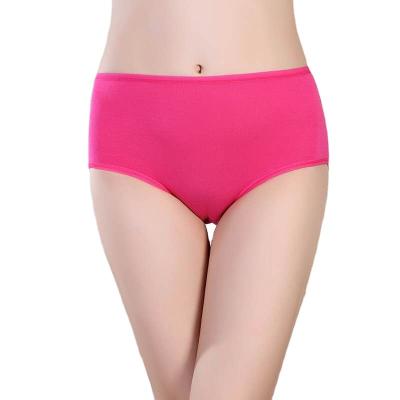 China Antibacterial Bamboo Fiber Menstrual Briefs for Ladies Underwear Menstrual Period Panties Women Period Underwear Leakproof for sale