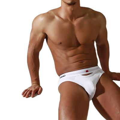 China Wholesale Splice Low Rise 95% Cotton 5%Spandex T-back T-back T-string Briefs Sexy Men's Transparent Nylon Bikini Underwear For Men Thong for sale