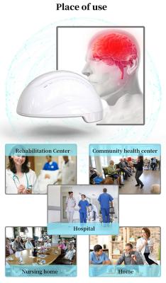 China terapia de la demencia de 256pcs LED 810 nanómetro Brain Photobiomodulation Machine For Cerebral en venta