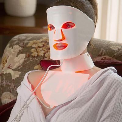 China 7 Colors Led Phototherapy Beauty Mask PDT Led Facial Machine Light Up Therapy Led Face Mask SPA Skin Care Tools for sale