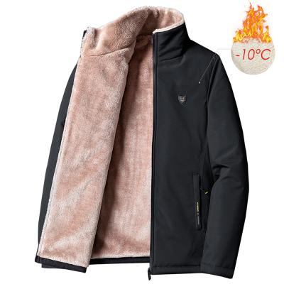 China Parkas Sustainable Thermal Waterproof Jacket Coat Casual Snow Winter Plus Size Mens Jackets With Faux Fur for sale