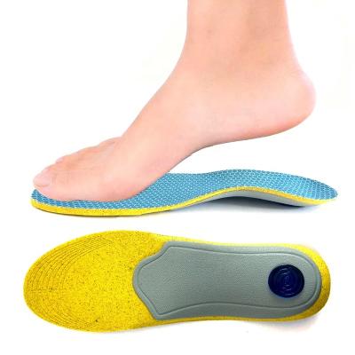 China Removable Correct In Shoe Factory Arch Support Eva Orthotic Shoe Insole Comfortable Flat Foot Orthopedic Insoles LB02006 for sale