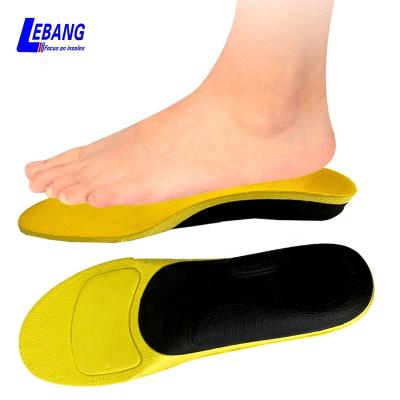 China Removable Correct In The Factory Full Lenghth Shoe Arch Support Flat Foot Eva Orthopedic Shoe Insole Comfortable Insoles LB02008 for sale