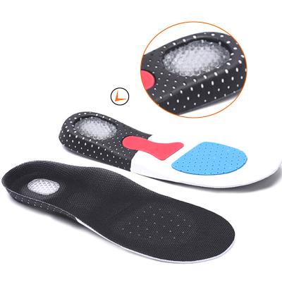 China Removable correct in running shoe unisex orthotic shoe protection sports shoe arch support silicone gel insoles insert cushion for walking, increasing on for sale