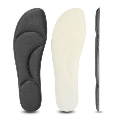 China Memory Foam Anti Fatigue Anti Sweat Shoe Inserts Inner Sole 4D Memory Easy To Cut Foam Insoles For Shoes for sale