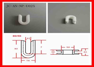 China High precision Aluminum Oxide Ceramic Eyelets Weaving Spare Parts for sale