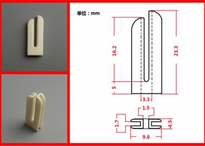 China Textilkeramische glänzende Hochglanzpolitur-Aluminiumoxyd-keramische Garn-Führer-Öse zu verkaufen