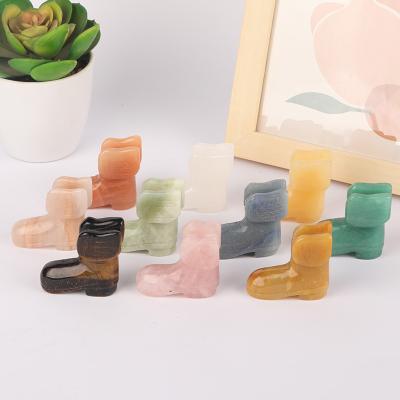 China China Customize Craft Natural Crystal Gem Healing Stones For Shape Quartz Figurines For Home Decoration for sale