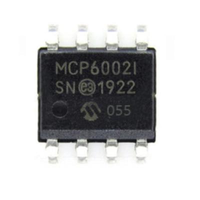 China 1 megahertz op amps 1 megahertz low power integrated circuit operational amplifier MCP6002-I/SN for sale