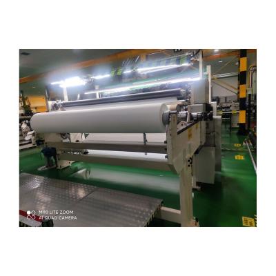 China Semi Automatic Automatic Nonwoven Sheet Material Slitting Fabric Slitting Machine For Nonwoven for sale